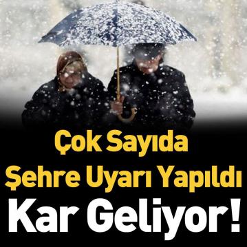 Meteoroloji'den Kritik Uyarı: Sıcaklıklar Düşüyor, Kar Geliyor
