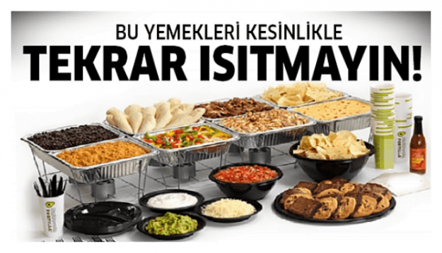 Bu 7 Yiyeceği Asla Tekrar Isıtmayın