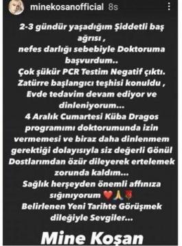 Ünlü şarkıcıdan kötü haber