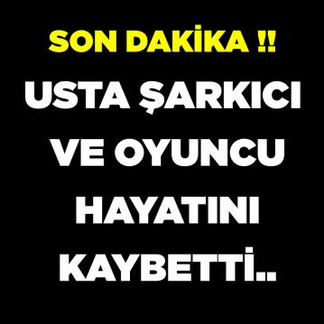 Şarkıcı ve oyuncu çoklu organ yetmezliğinden 78 yaşında vefat etti.