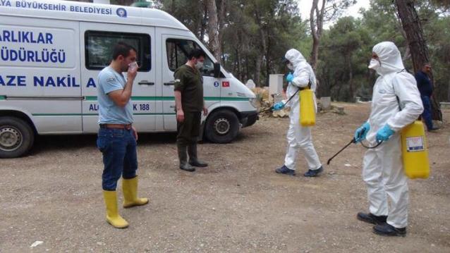 3 metre derinliğindeki mezara tabutla gömdüler! Görevliler kıyafetlerini çıkartıp yaktı