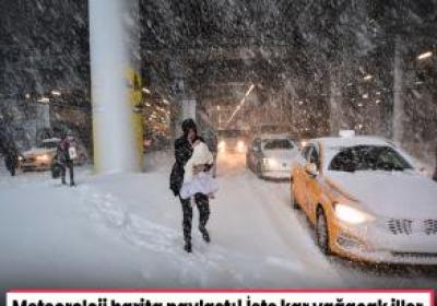 Meteorolojiden yağış uyarısı!